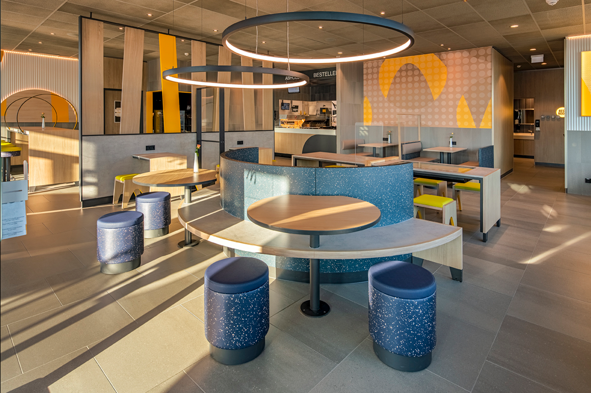 Voraussichtliches Innendesign des neuen Restaurants